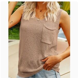 Perch by Blu Pepper Sweater Tank Top